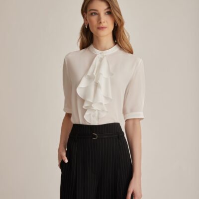 Best Judith & Charles Chance Blouse Off White