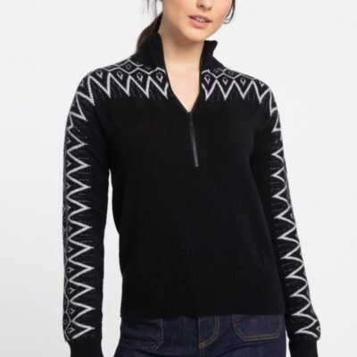 Wholesale Kinross Cashmere Alpine Qtr Zip Mock