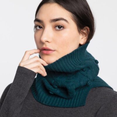 Hot Kinross Cashmere Cable Neck Warmer