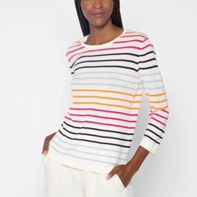 Clearance  Kinross Cashmere Coastal Crew