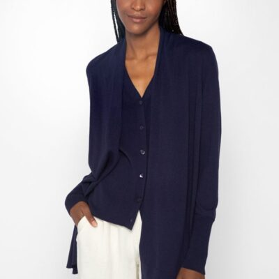 Wholesale Kinross Cashmere Easy Cardigan