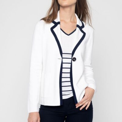 Clearance  Kinross Cashmere Tipped Blazer