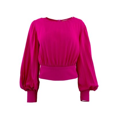 Hot THEO The Label Idalia Pleated Blouse