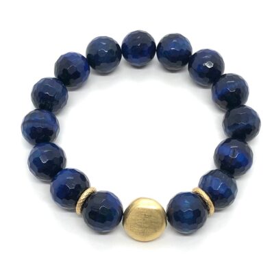 Hot Deborah Grivas Blue Tiger Eye Stretch Bracelet