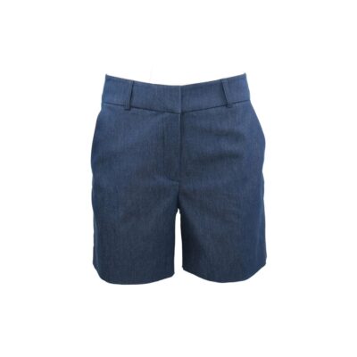 Online THEO The Label Demeter Denim Shorts