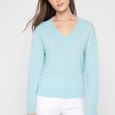 Clearance  Kinross Cashmere Modern Vee