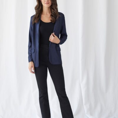 Hot Majestic Filatures Soft Touch Metallic Open Blazer