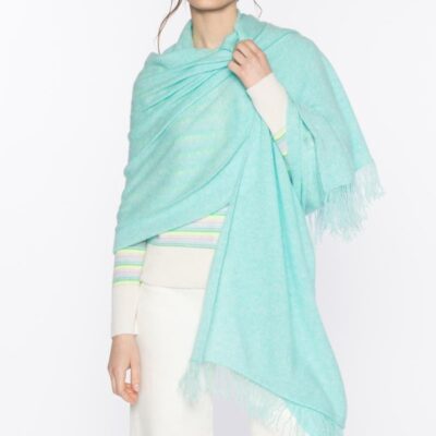 Clearance  Kinross Cashmere Fwt Fringe Wrap