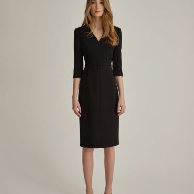 Clearance  Judith & Charles Ora Dress Black