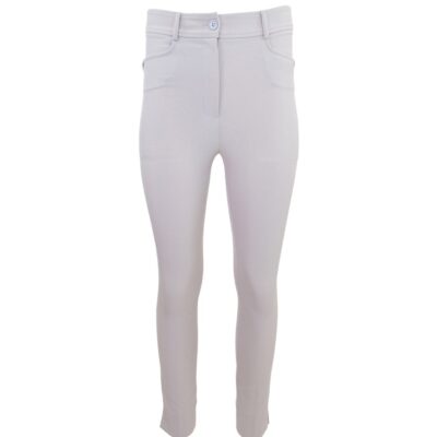 New THEO The Label Aphrodite Techno Skinny Pant Stone