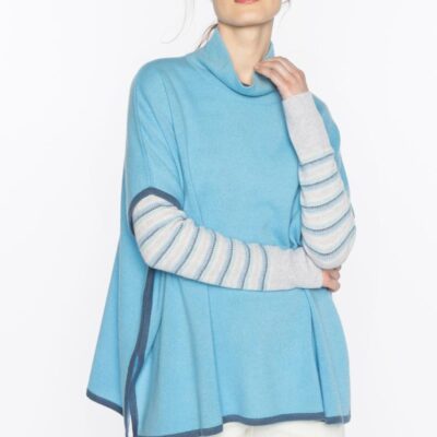 Hot Kinross Cashmere Tipped Funnel Popover