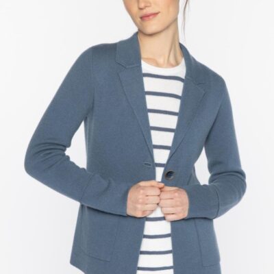 Clearance  Kinross Cashmere Notch Collar Cardigan