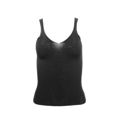 Hot THEO The Label Eos Ribbed V-Tank