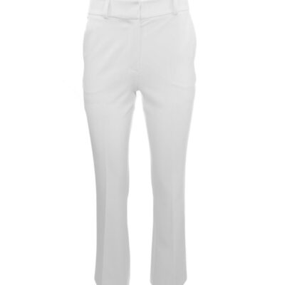 Hot THEO The Label Aphrodite Ankle Bootcut Pant Ivory