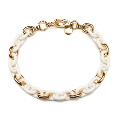 Wholesale PONO Mini Bike Chain Necklace Latte