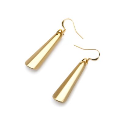 Hot PONO Barile Drop Earring – Small Gold